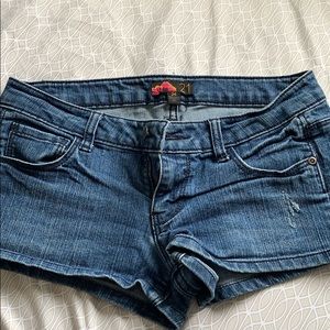 3/$25 Rue 21 Jean shorts low rise